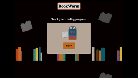 bookWorm app demo