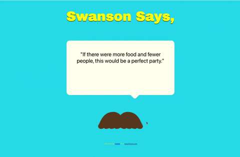 Swanson Sayings app demo